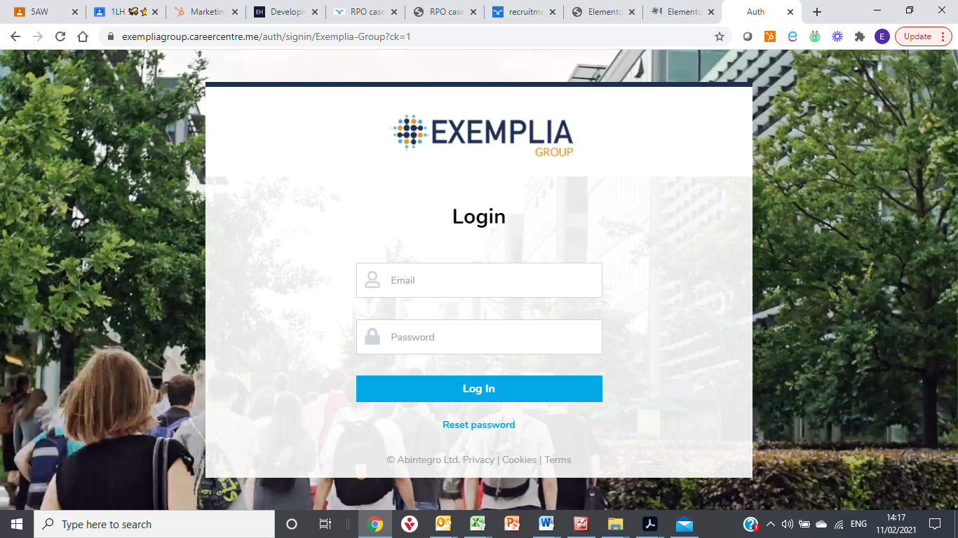 Exemplia Training Portal